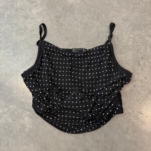 Vintage Y2K Mcbling Asos Design Cami Tank Top Cropped US 10 / M